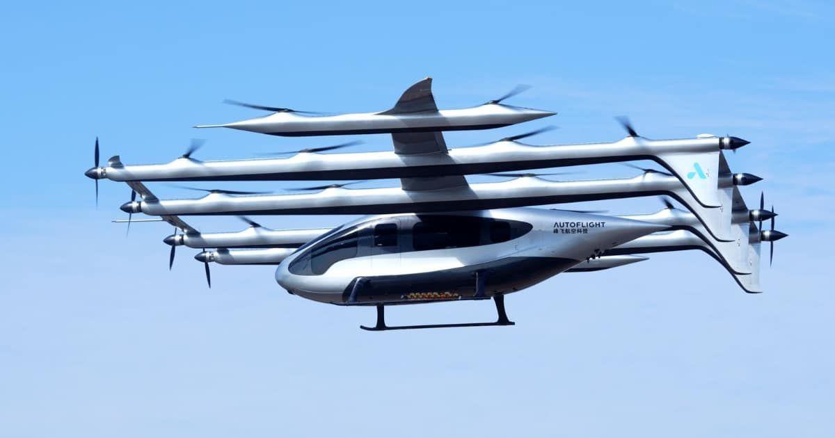 AutoFlight conducts a flight test of Matrix (Cover Image Source: LinkedIn | AutoFlight)