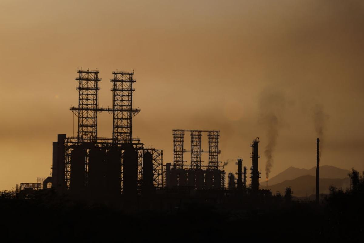 oil production plant